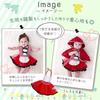 Little Red Riding Hood Cosplay Halloween Little Red Riding Hood Children Kids Costume Baby Cloak Dress Pokapokaya (100)