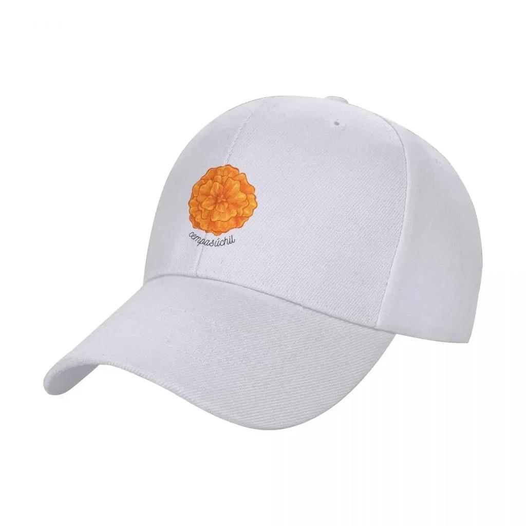 Cempasuchil Flower of Death Baseball Cap Hat Luxury Brand Luxury Brand Military Cap Unisex Dad Hat Golf Women Unisexs