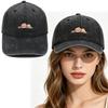 Cartoon Cute Sloth Embroidery Washed Retro Baseball Cap Men's and Women's Leisure Outdoor Sports Shade Cap