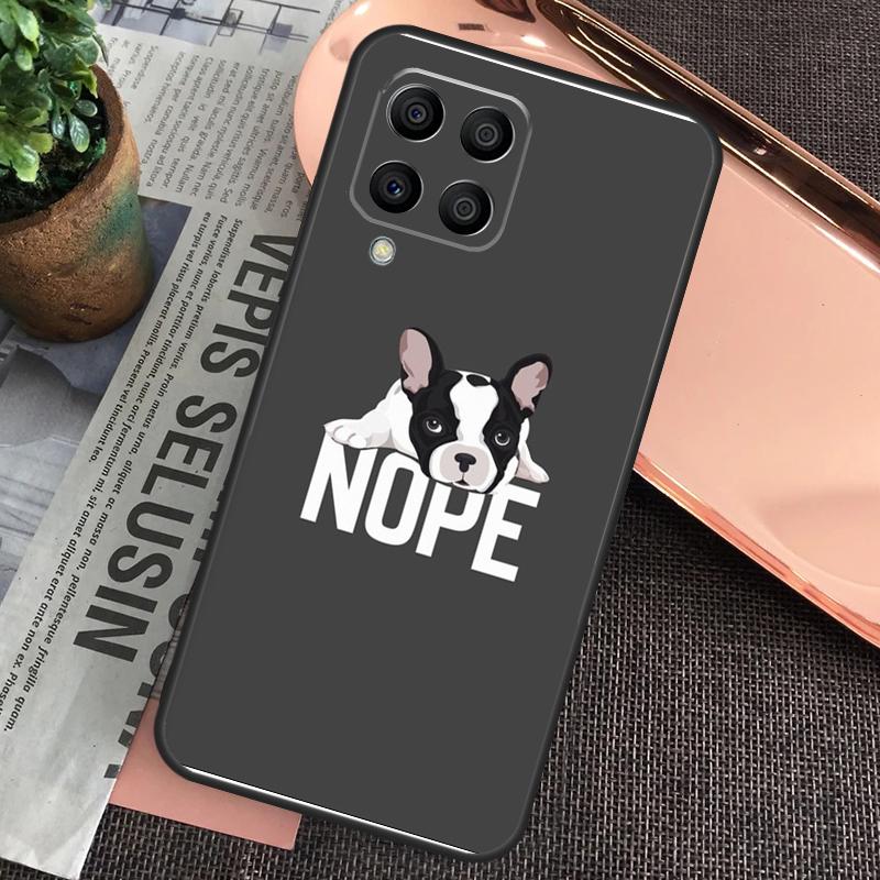 French Bulldog Design For Samsung Galaxy M55 M15 M13 M23 M33 M53 M30s M31s M12 M32 M52 M20 M21 M51 M34 M54 Case