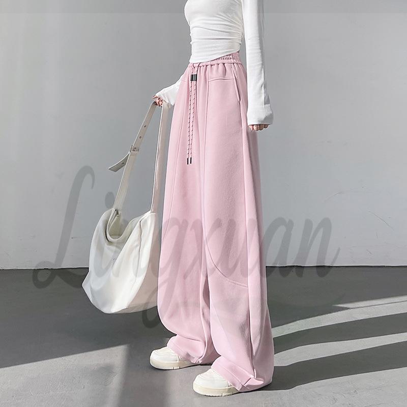 Women s Wide-Leg White Banana Sweatpants - Spring/Summer 2026 Collection L