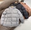 Men's Winter 2025 Hooded Puffer Jacket - Solid Color, Casual, Warm Cold Protection Outerwear