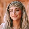3 peças Boho Hollow Lace Headband Wide Head Wrap Faux Pearl Decor Headband Acessórios de cabelo para mulheres