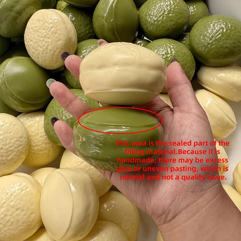 Chocolate Pie Crispy Handmade Ball Slow Rebound Stress Relief Ball Soft Toys Sensory Stress Relief Toy For Home Decoration New