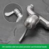Lujing 304 Stainless Steel Single Cold Water Faucet