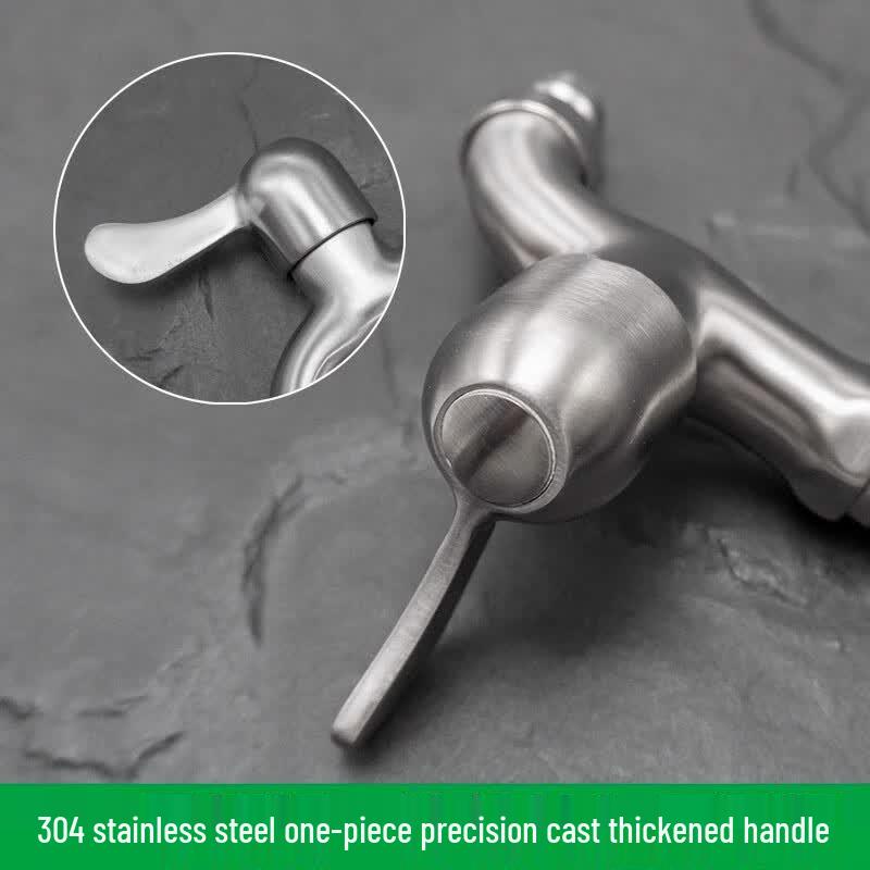 Lujing 304 Stainless Steel Single Cold Water Faucet