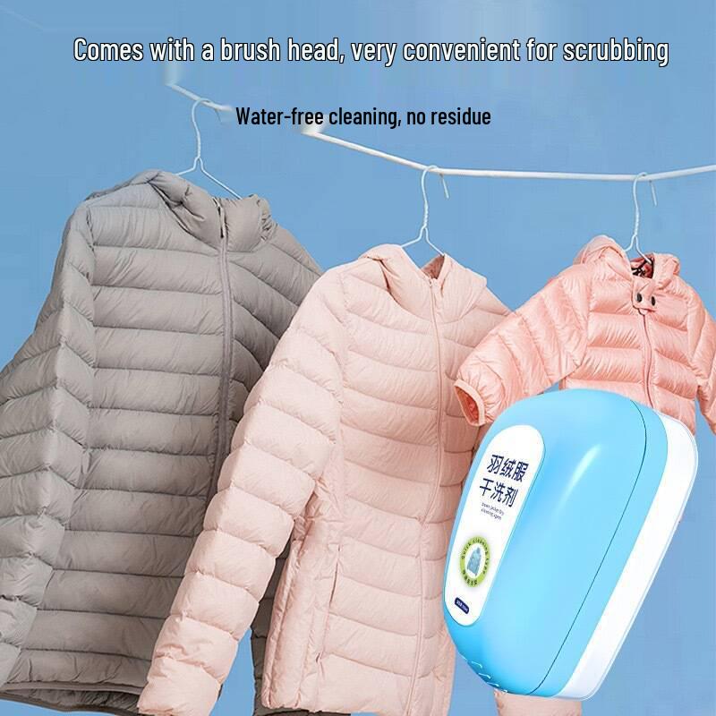 Salviettine Detergenti Senza Risciacquo: Detergente per Giubbotti Imbottiti e Scarpe Bianche, Rimuovi Macchie di Olio e per Abbigliamento
