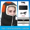 Electric Heated Hat - Smart Plus Velvet & Cotton Cap for Outdoor Cycling & Fishing Warmth