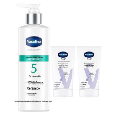 Vaseline AHA Body Lotion & Deep Repair Hand Cream Set