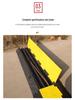 PVC Speed Bump: Indoor Cable Protection & Anti-Crushing Trough
