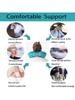 U-Shaped Inflatable Travel Pillow Portable Air Neck Support Cushion Comfortable Sleeping Press To Inflate Pillow