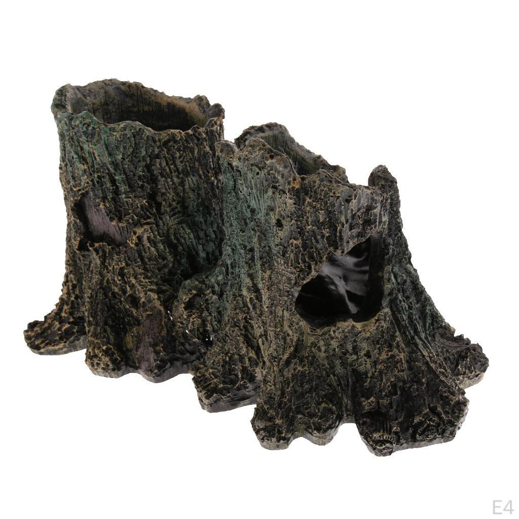 Tank Resin Hiding Cave Turtle Climbing Dispenser