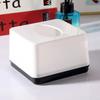 Square Tissue Box Solid Color Paper Towel Box Simplicity Design Napkin Holder  Home Use