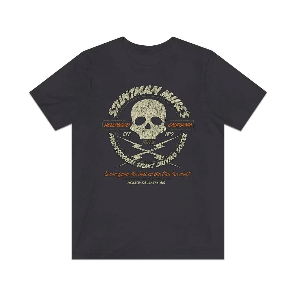 

Stuntman Mike s Professional Stunt Driving School 1979 Vintage Men s T shirt S