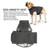 Dog Anxiety Vest Jacket Keep Calm and Reduce Anxiety Adjustable Breathable Dog Comfort Clothes with Hook and Loop for Pet Dogs