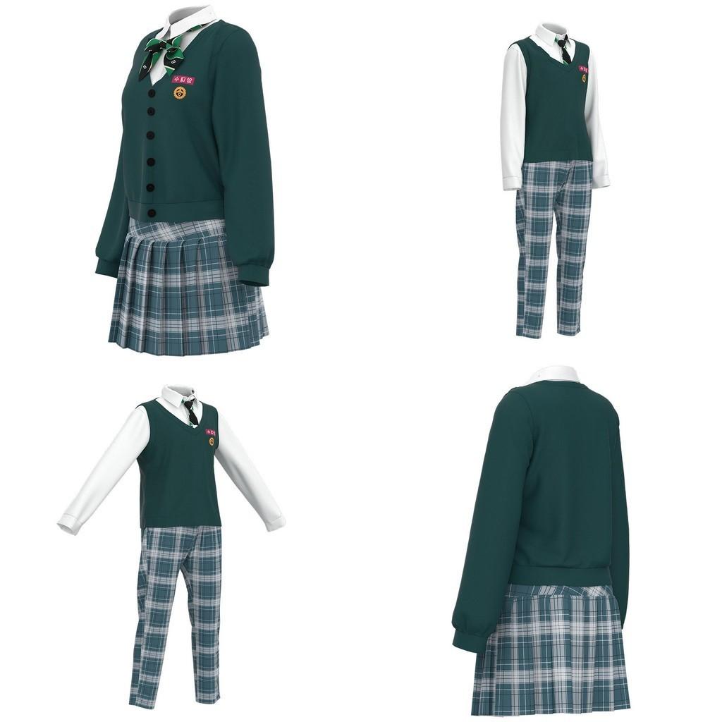 Anime-inspired All Of Us Are Dead Cosplay Costume For Fans Men And Women School Uniform Outfit