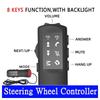 Universal 8Keys Steering Wheel Button Control For Android Car Radio Navigation Multifunctional Remote Controller SWC-A58X