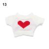 Plush Toy Clothes 30CM Doll Tops Knitted Sweater Hoodie Overalls For Bear Kawaii Mini Yellow Duck Clothes Accessories Kids Toys