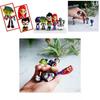 Lebhaftes Teen Titans Go Figurenset mit Robin Raven Beast Boy Starfire Sammlerstücken