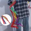 Color Ribbon Toys Dance Rainbow Ribbons Art Gymnastic Rainbow Streamer  Interactive Games