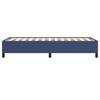 Vidaxl Bed Frame Without Mattress Blue 90X200 Cm Fabric