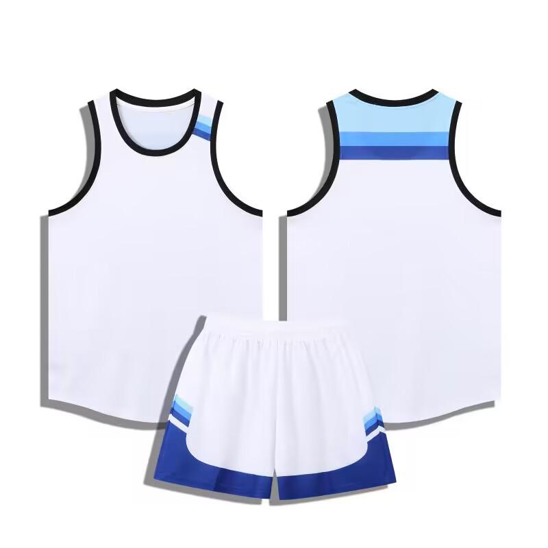 New Style Basketball Team Uniform Set: Customized Training Jerseys for Men and Women