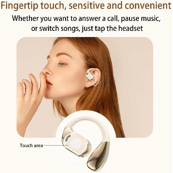Ai Translating Earbuds, Two Way Translator Ear Buds Device in Real Time for iOS & Android, Wireless Bluetooth 144 Languages Translation Pods Over-Ear