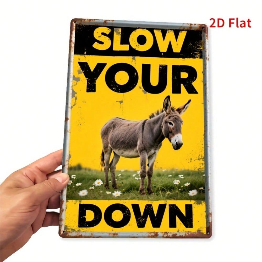 Vintage Metal Iron Sign Wall Plaque for Man Cave Garage Bar Indoor Outdoor Rustproof