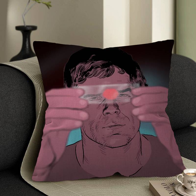 TV DDexter Pillow Gift Home Office Decoration Pillow Bedroom Sofa Car Cushion CoverPillow Case