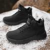 Herren Schneestiefel Winter Thermostiefel Wasserdicht Anti-Rutsch Leicht Warm Arktische Trekking-Schuhe für Outdoor Wandern Arbeit