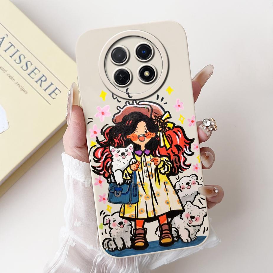 For Realme 12 Plus Case RMX3867 Cute Fashion Cartoon Cover Soft Silicone Phone Case For Realme 12 Pro Plus Realme12 Pro + Fundas