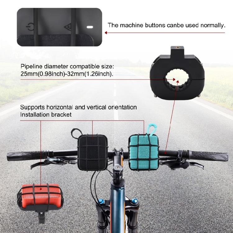 MultiPurpose Speakers Harnesses For Active Lifestyles, Portable Speakers Mount for Bike for GO 4/GO 3/GO 2 Speakers