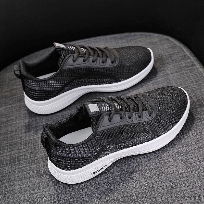 Spring new student sports shoes, lightweight running shoes, soft-soled wear-resistant and breathable shoes