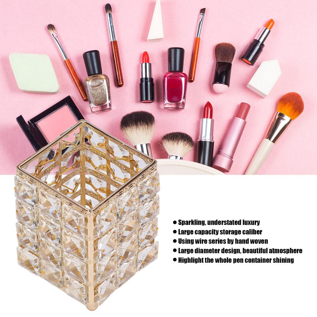 Makeup Brush Holder European Make Up Storage Cup for Bathroom Home Bedroom