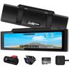 PORMIDO PORMIDO Dash Front and Rear Wiring Upper Wall Camera Zoom Function with 20 Separate Digital Interior Front and Rear Sony IMX307 HDR Wide Angle