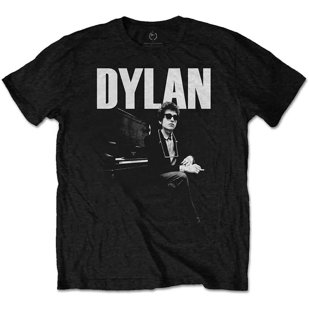 Bob Dylan DYLTS10MB04 T-Shirt, Black, X-Large L