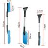 Car Accessories 3 In 1 Cleaning Tool Detachable Snow Shovel Set Winter Cleaning Brush Multifunctional Snow Shovel Set Ice Snow Duster Long Handle