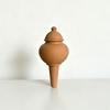 Terracotta & White Ceramic Self‑Watering Spike Automatic Plant Waterer for Potted Plants