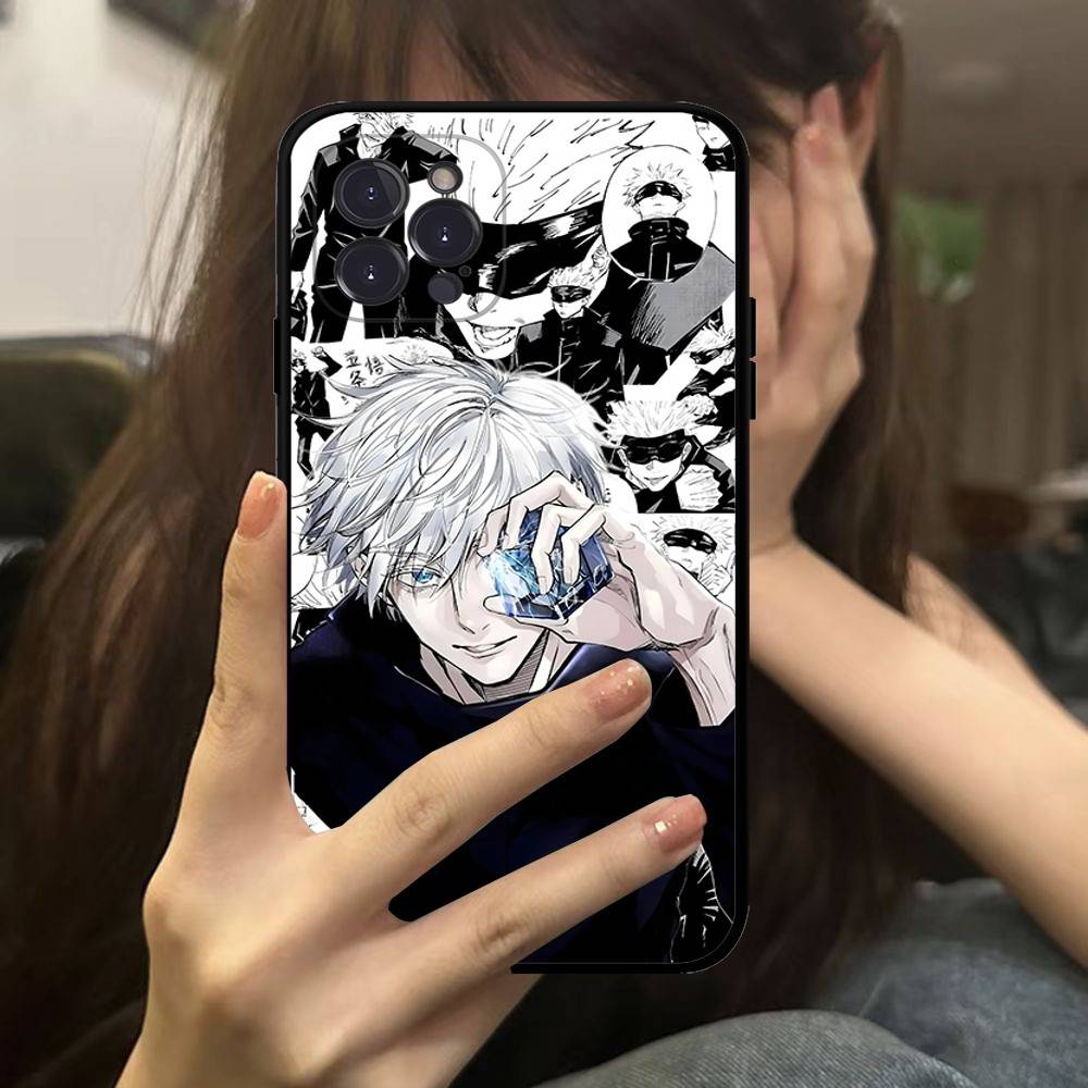 Jujutsu Kaisen Satoru Gojo Comics Phone Cover Case For IPhone 13 12 11 17 Pro Max 17 15 16 14 Plus 17Air