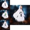Children Ghost Skeleton Cape With Night Glow For Theater And Cosplay