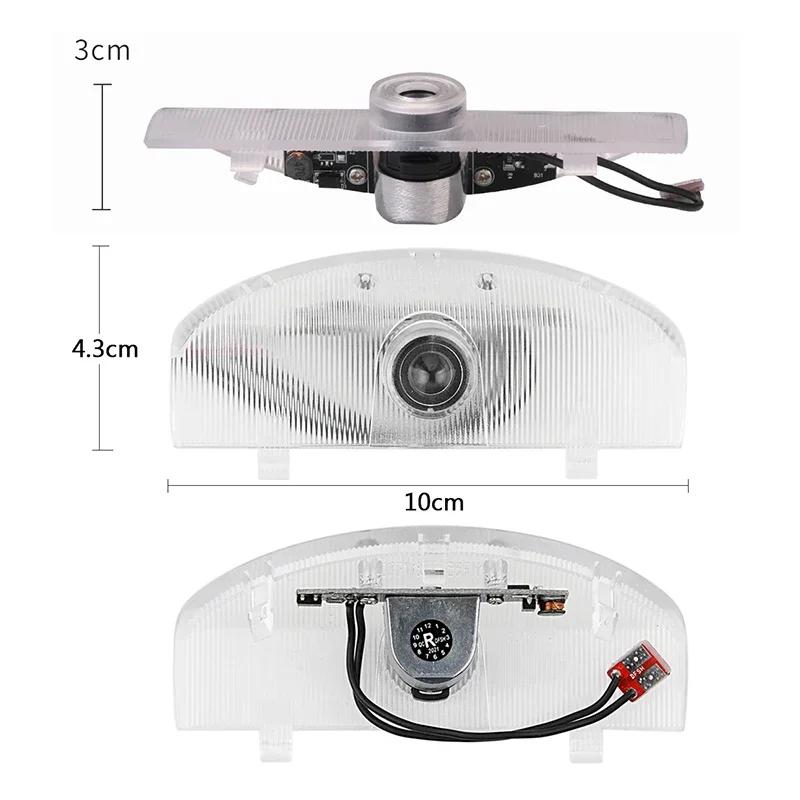 2PCS Car Door Welcome Light Led Projector Lamp for Mitsubishi Pajero 2008-2020 Grandis 2009 Auto Accessories