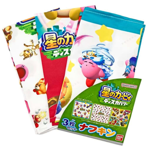 Salonje Kirby Star Napkins 3-Piece Set 884860