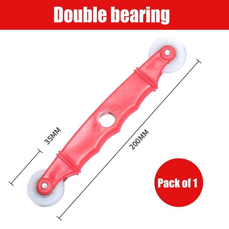 

1 шт. вспомогательный шкив с двумя головками, колесо давления, светодиодная лента, установка оконного экрана, фиксированный ремонтный ролик, ручные инструменты as the picture