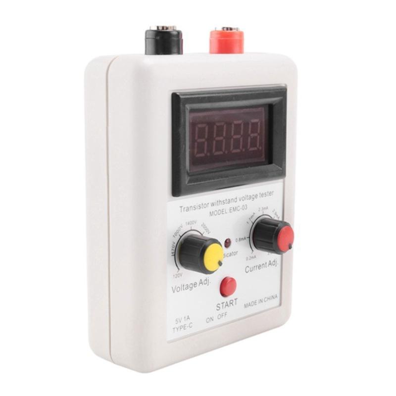 Voltage Capability Transistor Tester DC120V To 2700V ABS Construction For Electrical Safety Testing