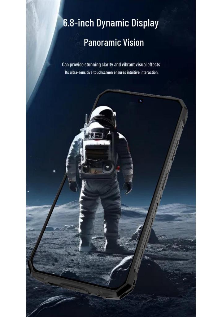 S17Ultra 6.8-inch IP68 Waterproof Smartphone with NFC, Infrared, Drop-Proof Design, and Extended Standby