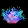 Glass Aquariums Ornament Noctilucent SeaAnemone Fishtanks Glowing Landscapes