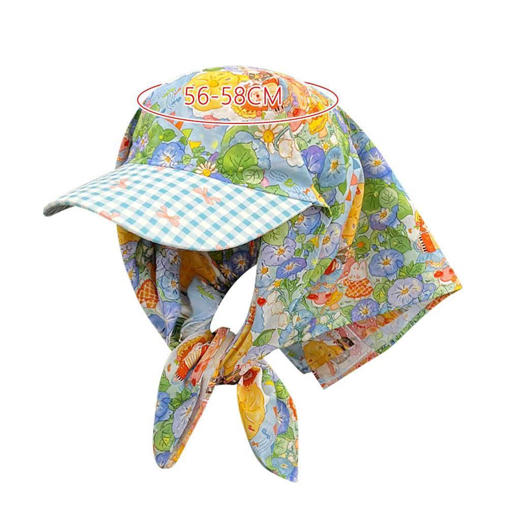 Sweet Loli Headscarf Hat French Retro Peaked Cap Versatile Baseball Cap Outdoor Seaside Vacation