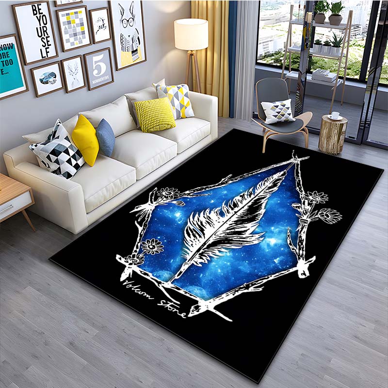 Extreme Sport V-V0lcom Pattern Floor Mat Rug 15 Size Living Room Bedroom Bedside Bathroom Floor Mat Area Rug Club Outdoor Rugs