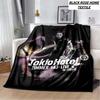 Coperta Artistica di Moda Tokio Hotel Rock Band Lenzuolo di Lusso per Camera da Letto Coperta Calda per Viaggi all'Aperto Campeggio Picnic Pausa Pranzo