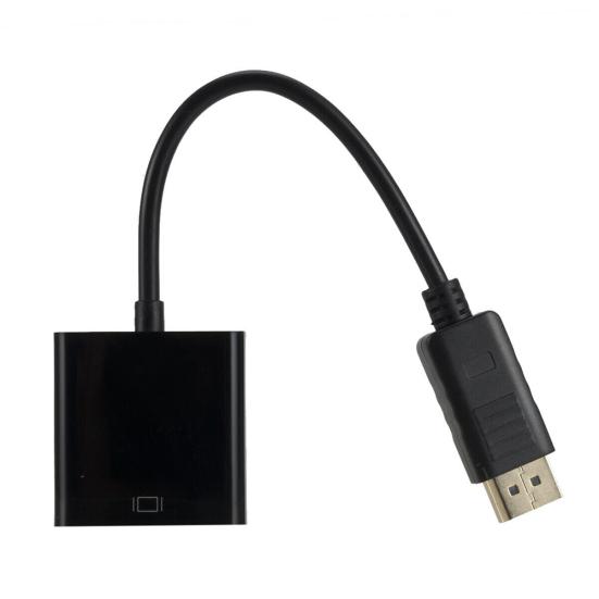 DisplayPort DP Male To VGA Female Adapter Converter Cable for PC Projector TV